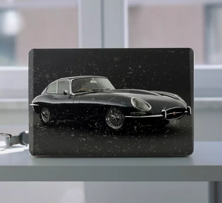 Jaguar E-type laptop skins - TenStickers