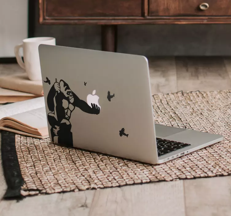 king kong movie macbook sticker - TenStickers