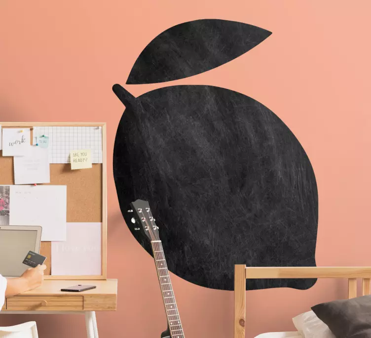 Lemon amazing nice design write on sticker - TenStickers