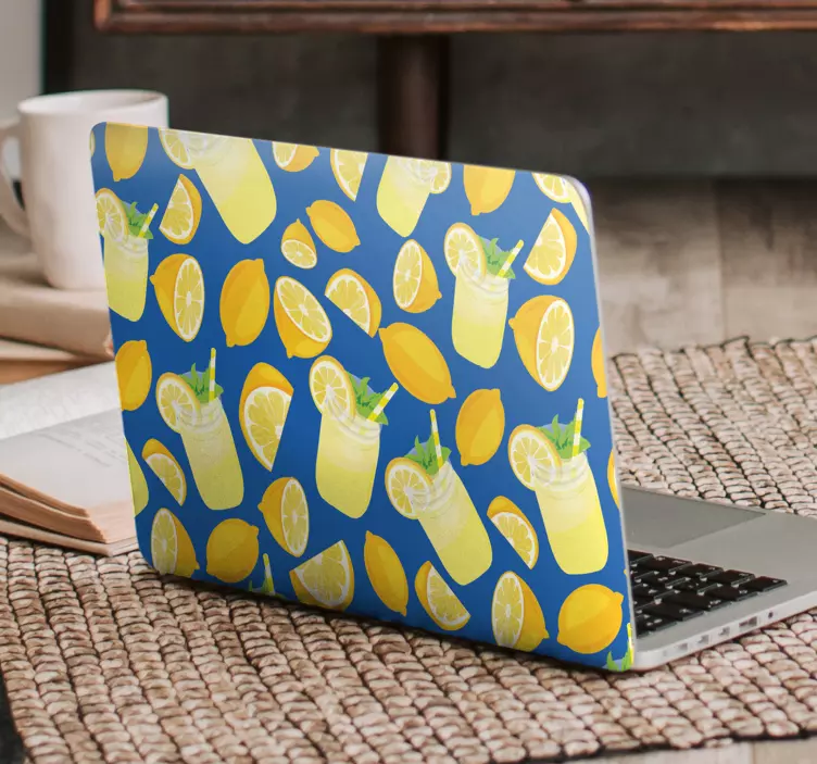 Lemon Juice  laptop vinyl skins - TenStickers