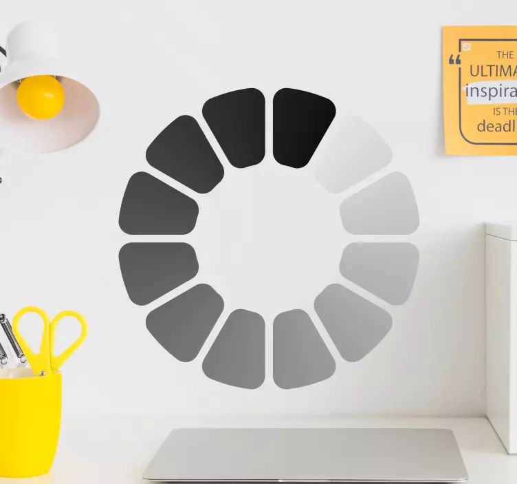 Loading gray scale video game sticker - TenStickers