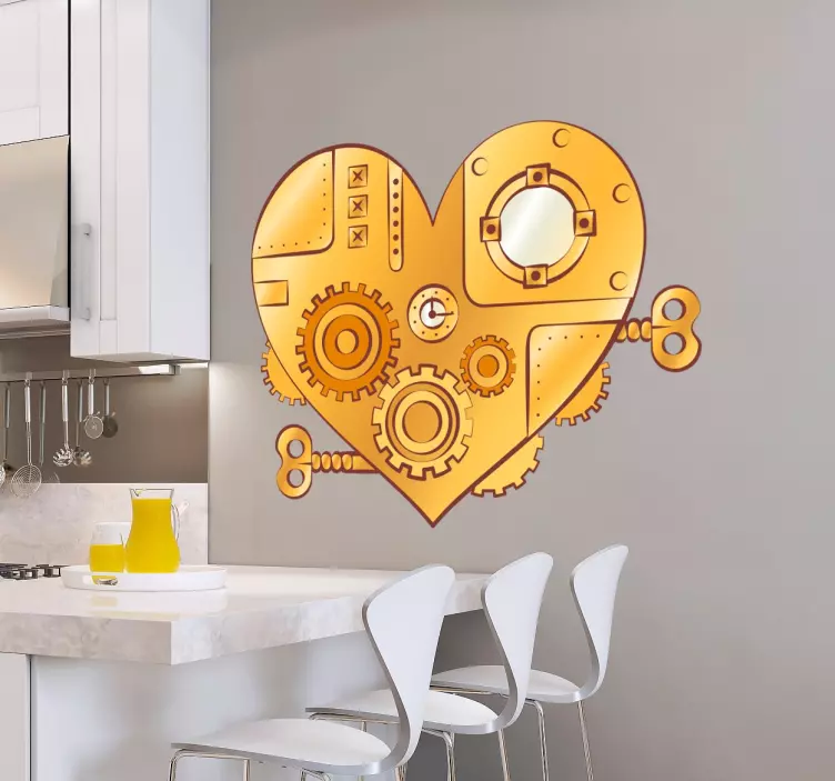 Mechanism Wall Mural - TenStickers