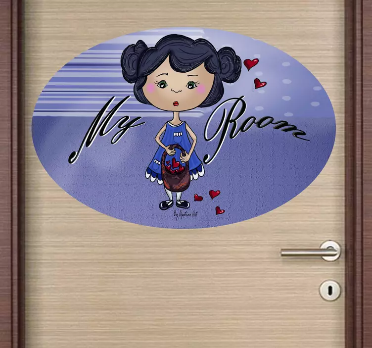 My Room Wall Sticker - TenStickers