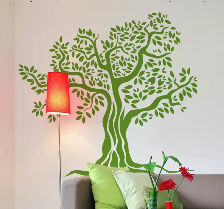 Olive Tree Wall Sticker - TenStickers