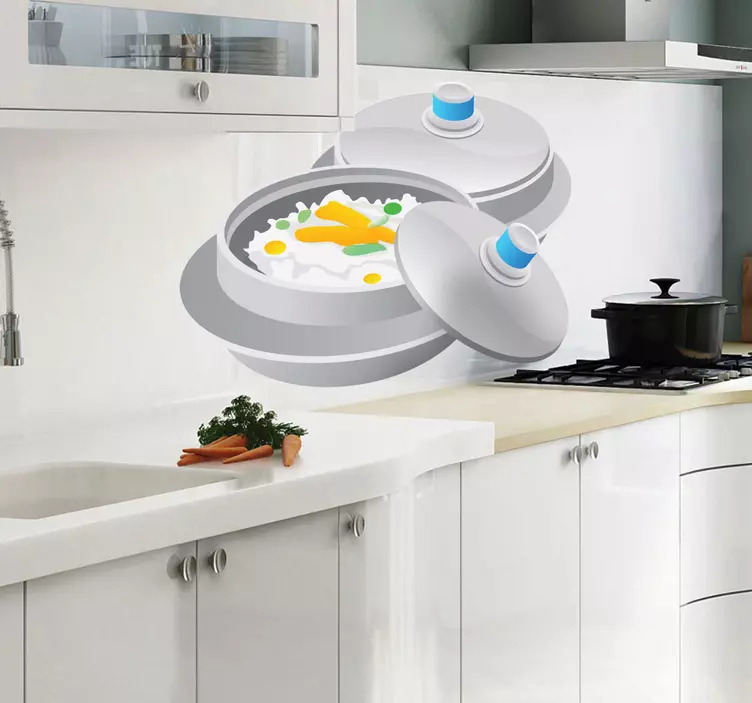 Oriental Food Sticker - TenStickers