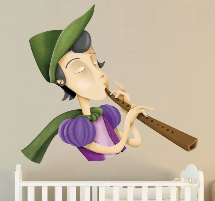 Pied Piper of Hamelin - TenStickers