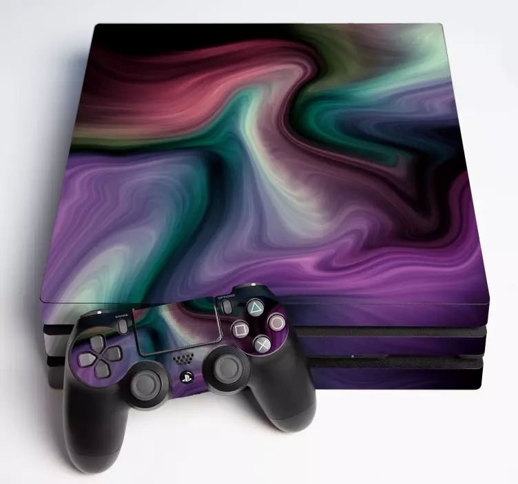 PS4 nebula colors  PS4 stickers - TenStickers