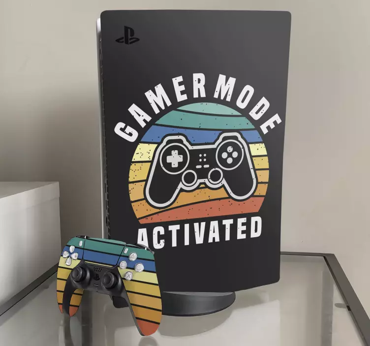 Ps5 skin gamer mode enabled - TenStickers