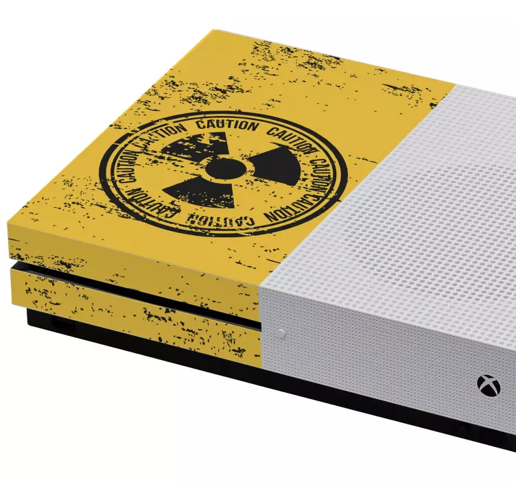 Radiation warning symbol xbox skin - TenStickers