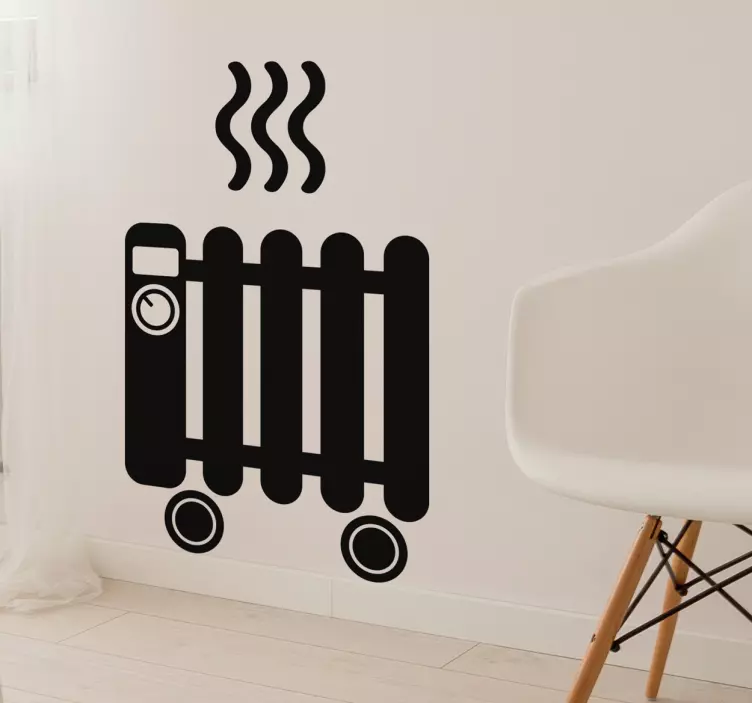 Radiator Sticker - TenStickers