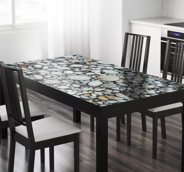 River stones furniture sticker - TenStickers