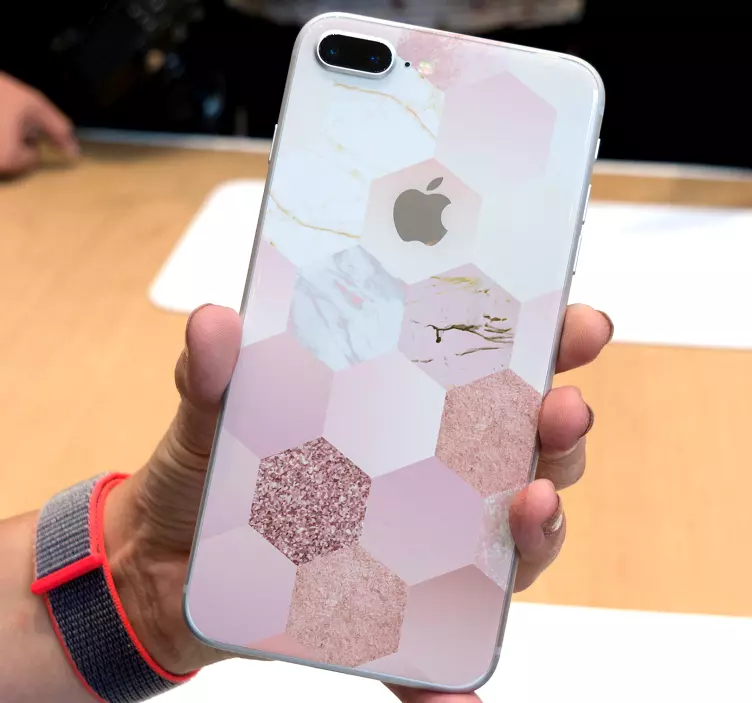 Rose colour (iPhone) iPhone decal - TenStickers