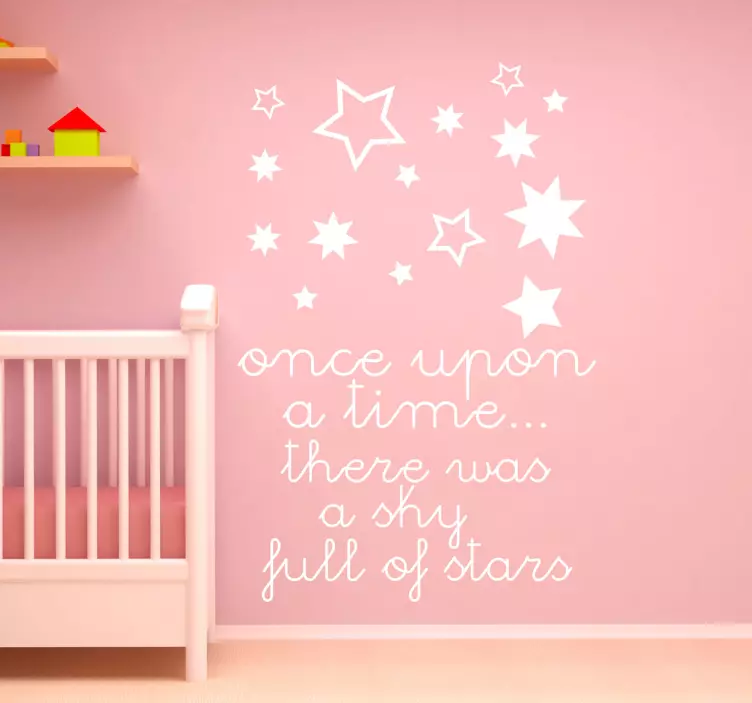 Sky Full of Stars Wall Sticker - TenStickers