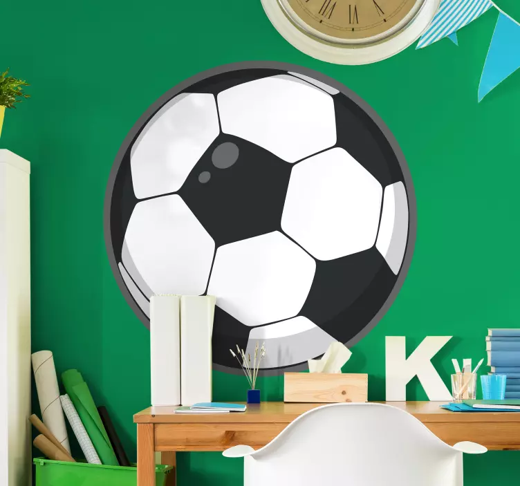 Soccer sport football wall sticker - TenStickers