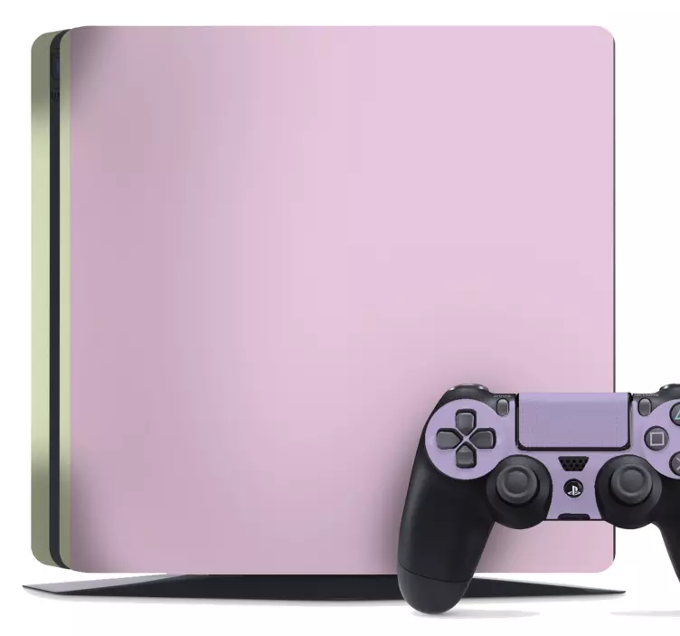 Solid pastel colours PS4 sticker - TenStickers