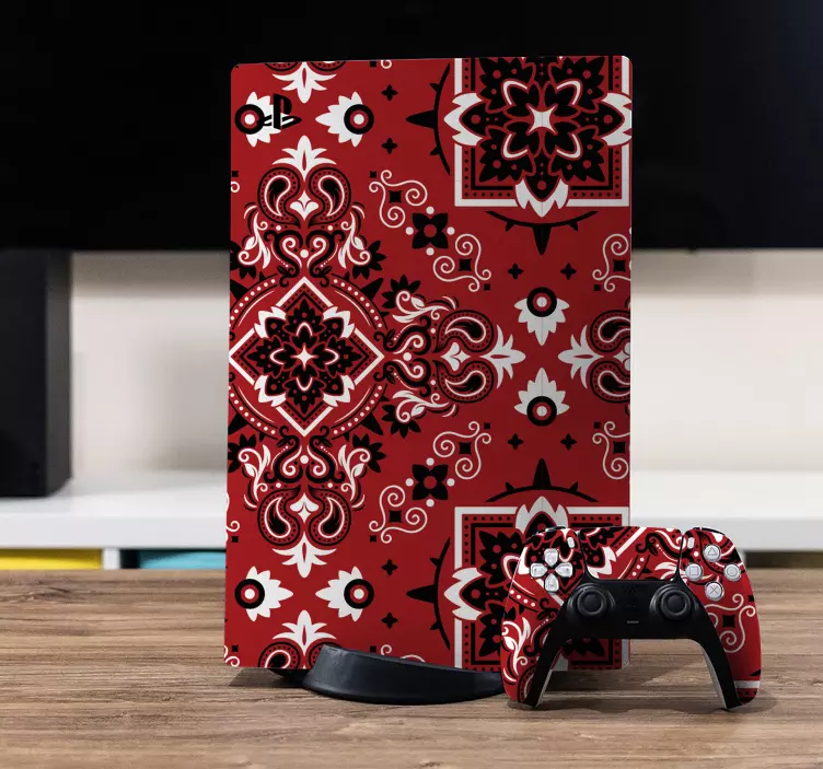 Square shape design Playstation decal - TenStickers