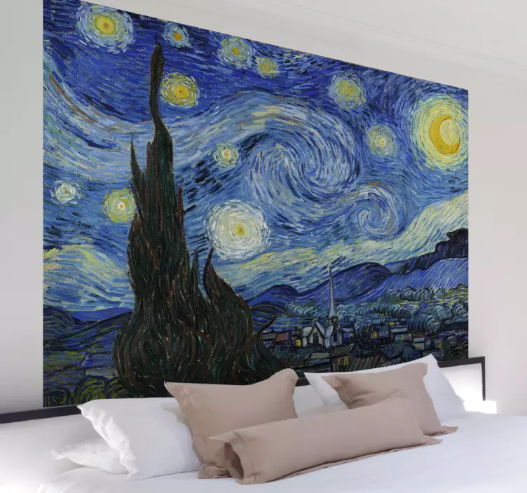 Starry Night Wall Sticker - TenStickers