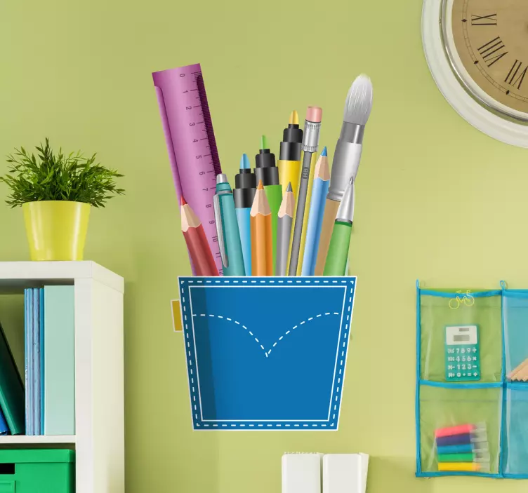 Stationary Wall Sticker - TenStickers