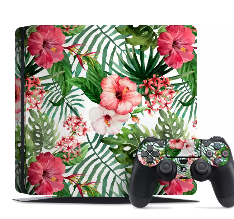 Tropical Jungle PS4 Skin - TenStickers