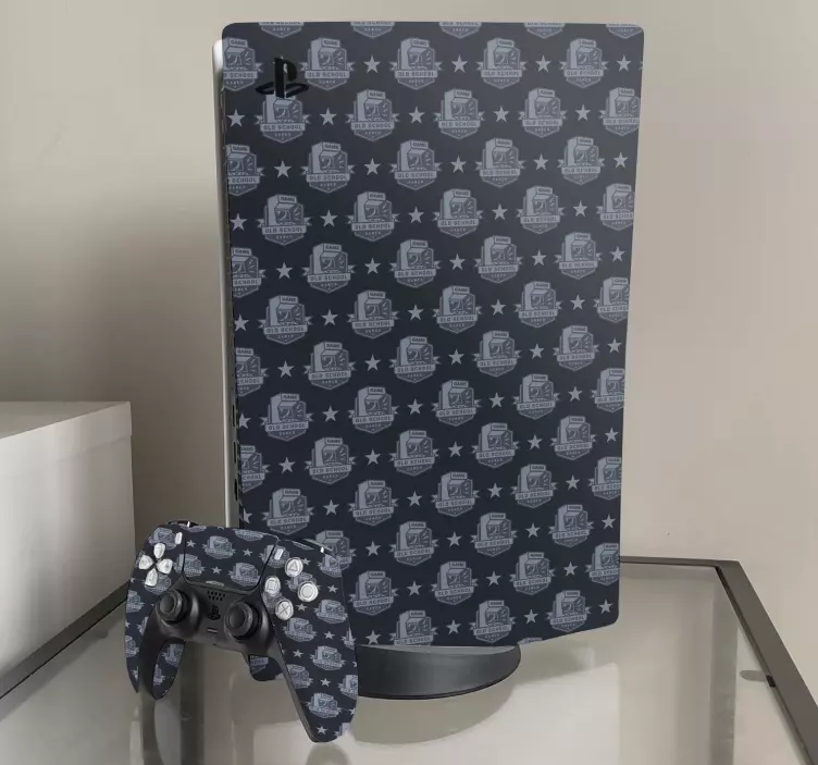 Vintage gaming PS5 skin sticker - TenStickers
