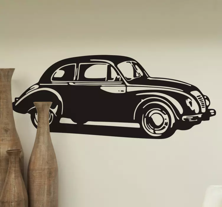 Vintage Turismo Car Sticker - TenStickers