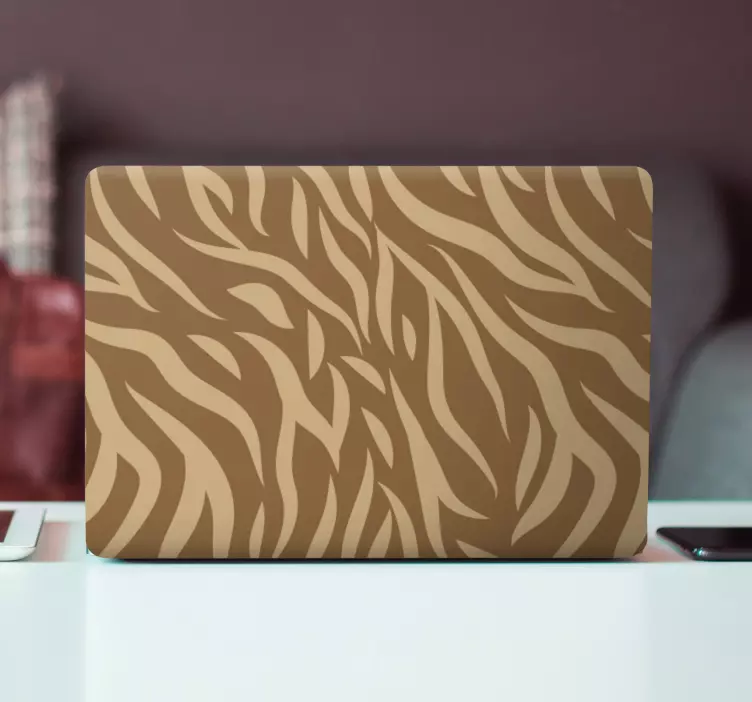 Wavy Animal Inspired laptop skin - TenStickers