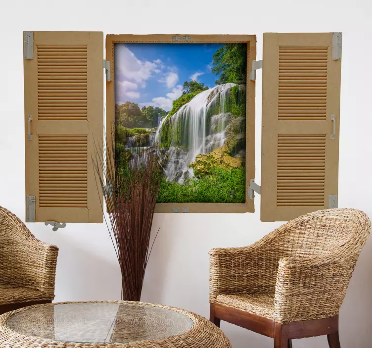 Window sticker jungle - TenStickers