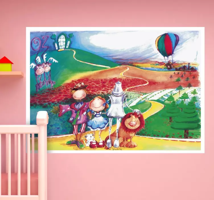 Wizard of Oz Kids Wall Decal - TenStickers