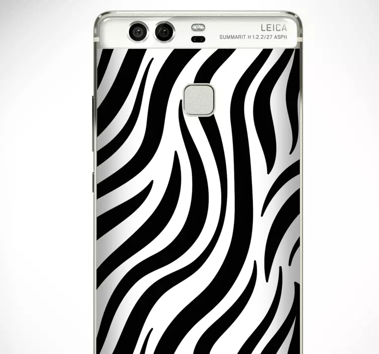 Zebra Texture Huawei Sticker - TenStickers