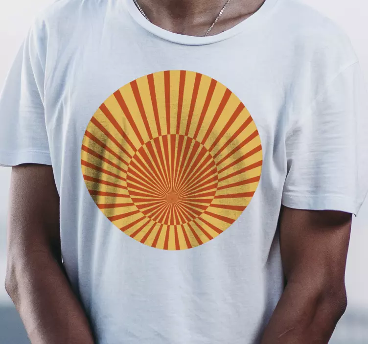 70's Sunshine custom t-shirt - TenStickers