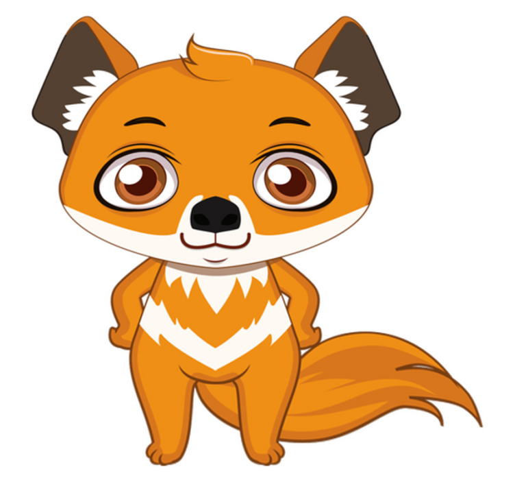 Dingo design animal vinyl rug - TenStickers