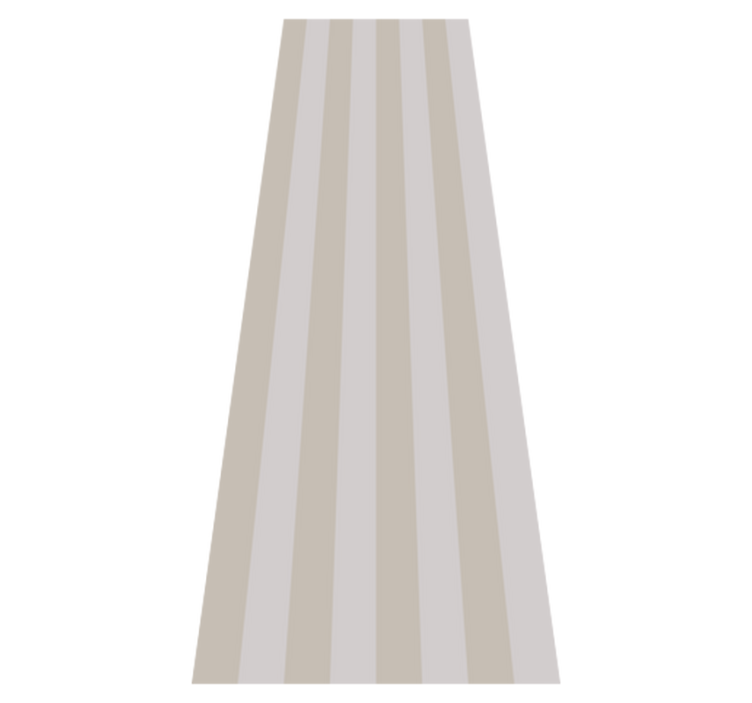 Bedroom vinyl rug with vertical stripes hamptons pattern - TenStickers