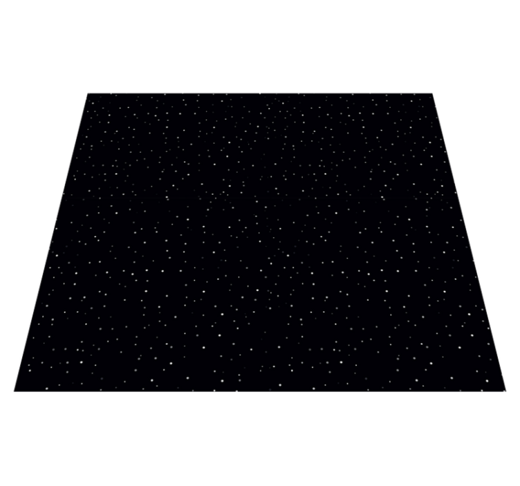Bedroom vinyl rug starry sky design - TenStickers