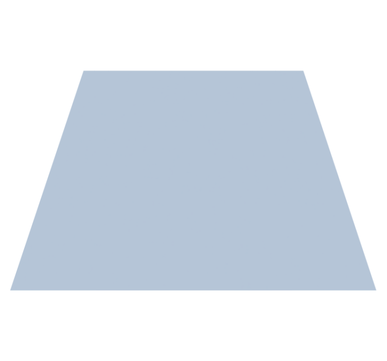 Grey simple color geometric vinyl rug - TenStickers