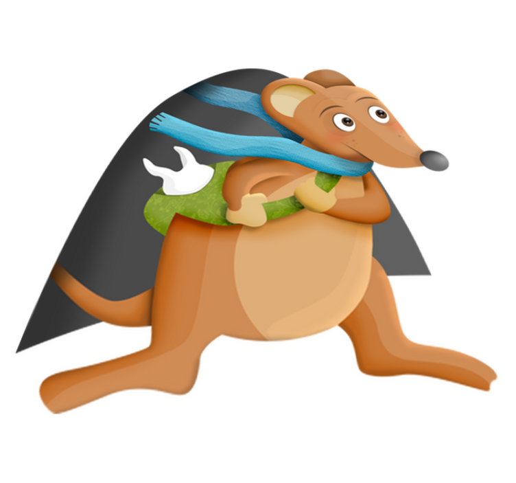 Kids vinyl rug tooth fairy - TenStickers