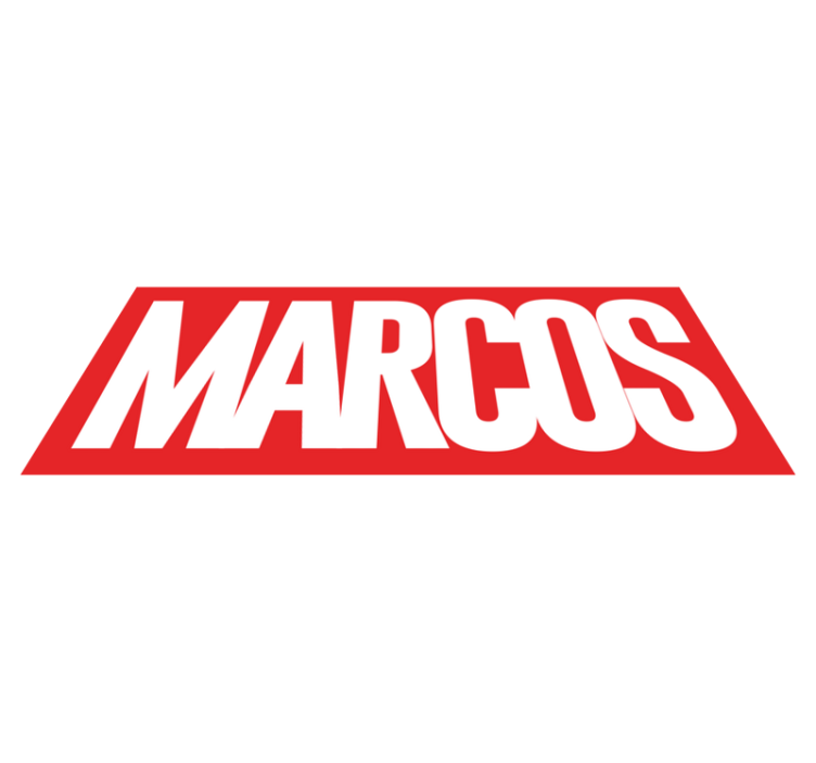 Kids vinyl rug with custom comic name - TenStickers