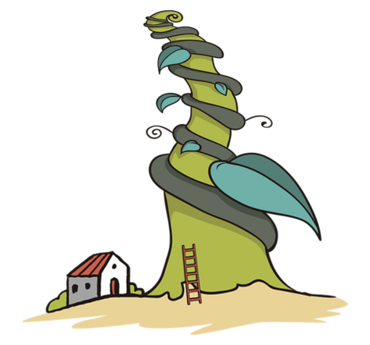 Kids vinyl rug enchanted seeds - TenStickers