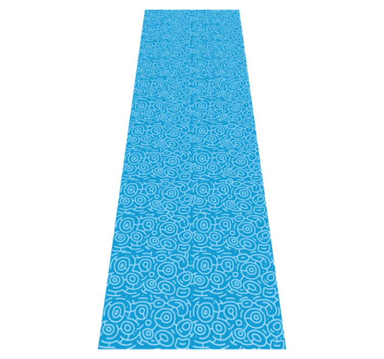 Office vinyl rug in abstract stains design - TenStickers