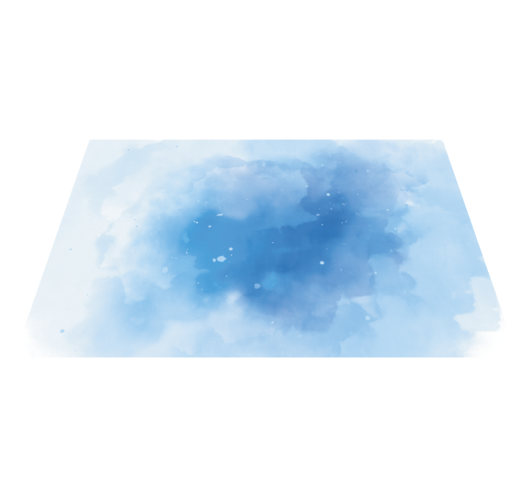 Vinyl rug modern Watercolour Sky - TenStickers