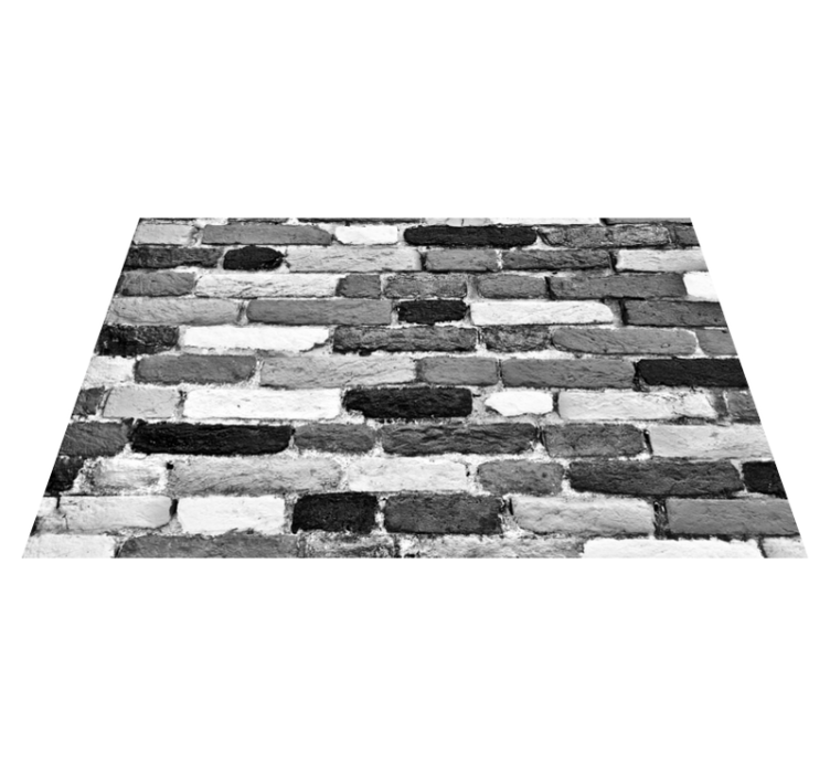 Realistic Cobblestones stone effect vinyl rug - TenStickers