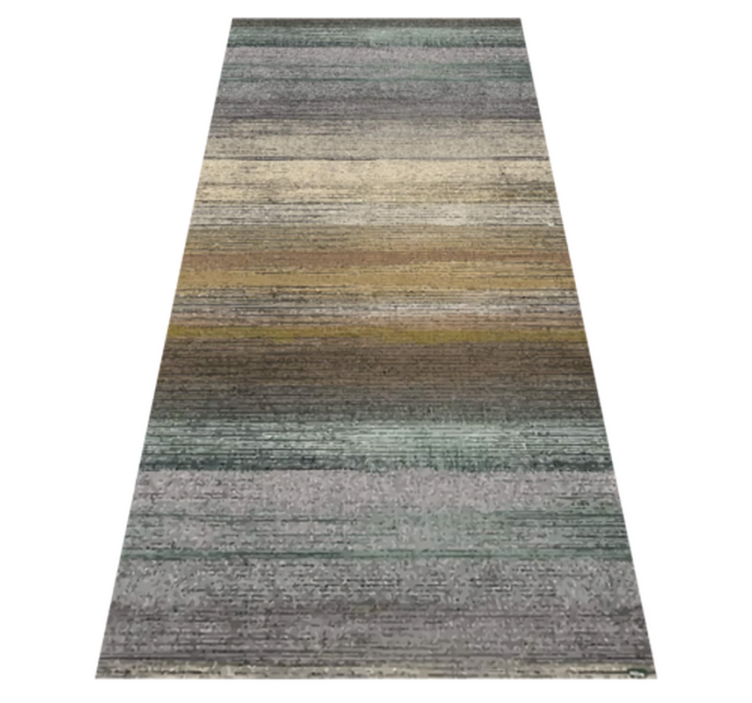 Textured Gradient textured vinyl rug - TenStickers