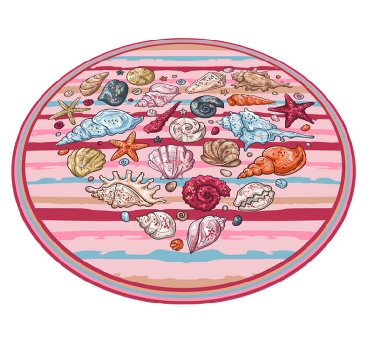 Seaside Treasures animal vinyl rug - TenStickers