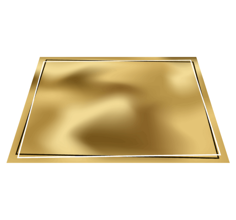 Metallic Sheen minimal vinyl rug - TenStickers