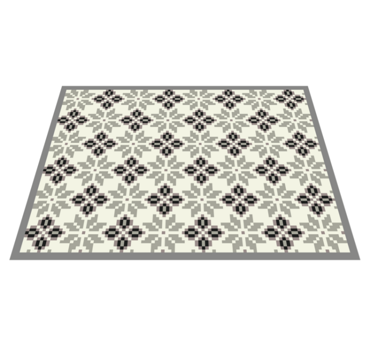 Simple nordic style  nordic rug - TenStickers