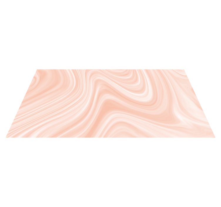 Pastel Wave Pattern textured vinyl rug - TenStickers