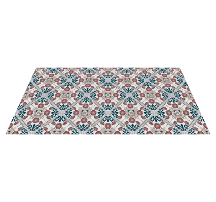 Bella Wild Vinyl Mat tile carpet - TenStickers