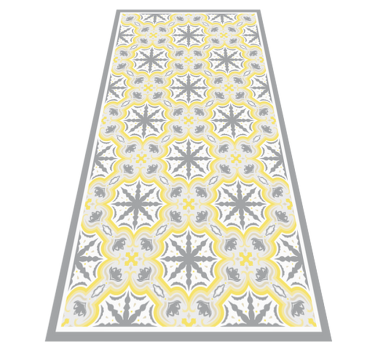 Pantone colours tile vinyl carpet - TenStickers