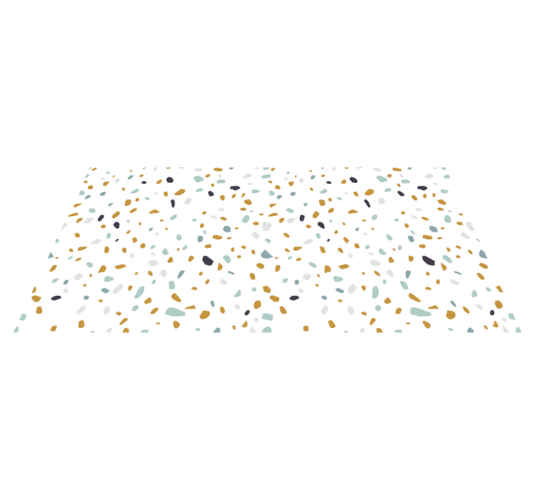 Nordic style terrazzo texture carpet - TenStickers