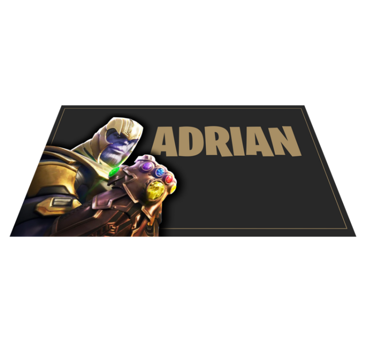 Teen vinyl rug featuring mario character design - TenStickers