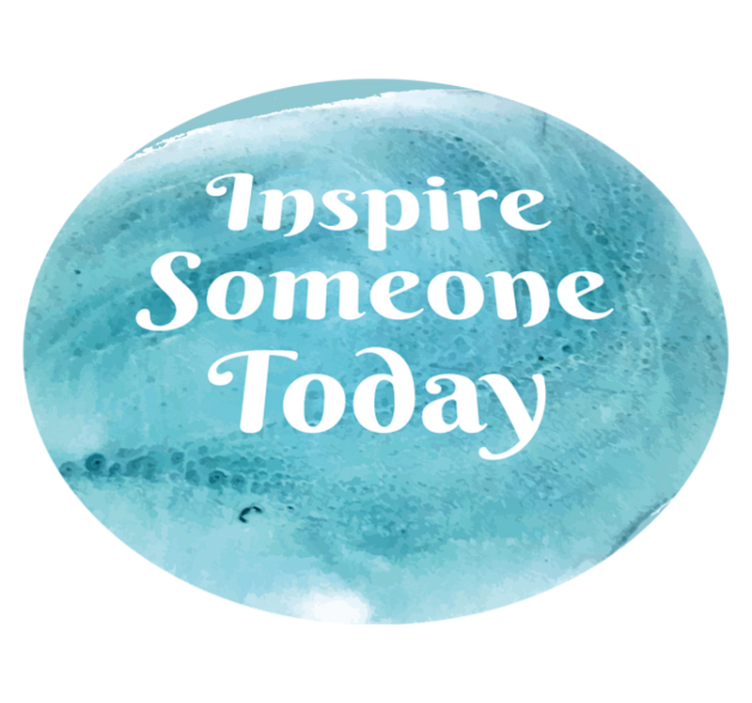 Motivate Someone Today custom rug - TenStickers